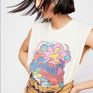 Free People Vintage Hawaii Tee